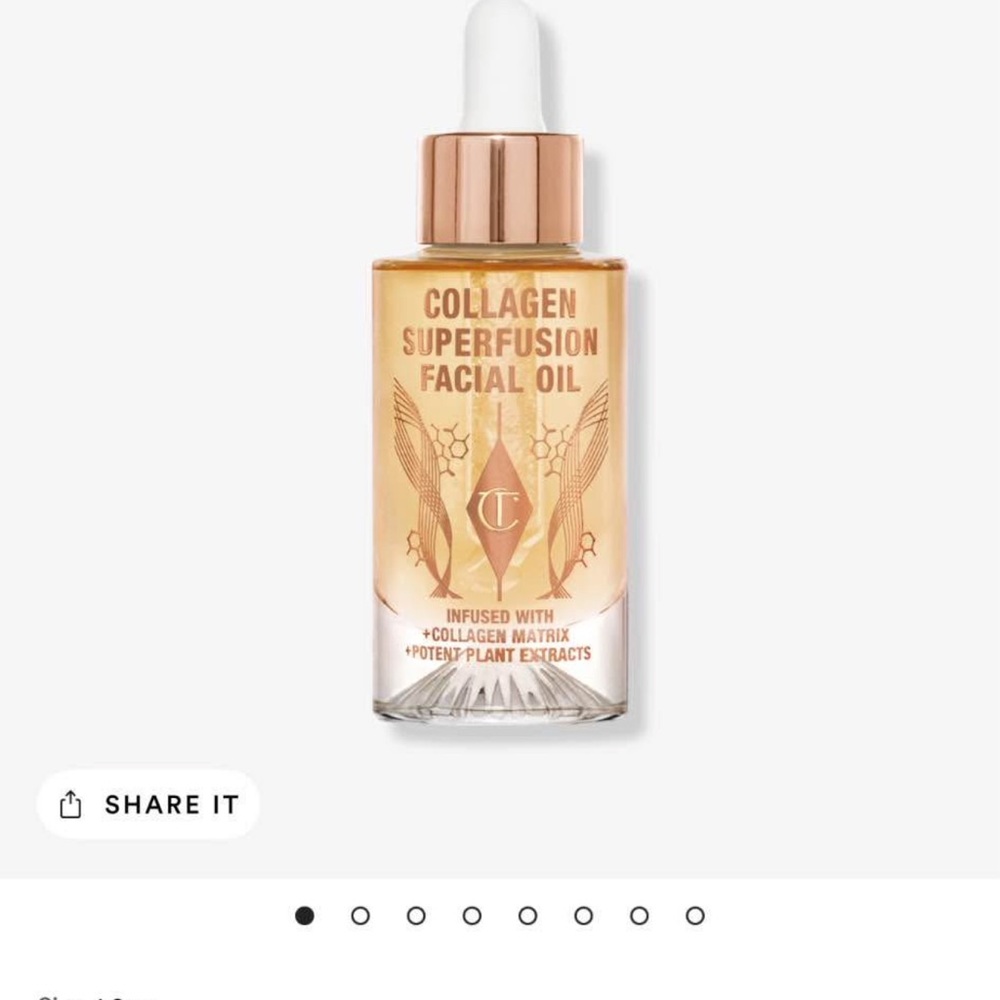 Charlotte Tilbury Collagen Superfusion Facial Oil - Gold